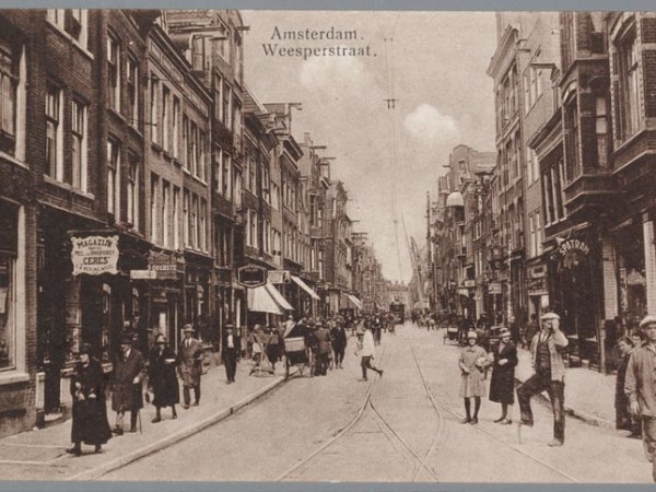 Aafje Post in Joods Amsterdam bij een zionistisch slagersgezin