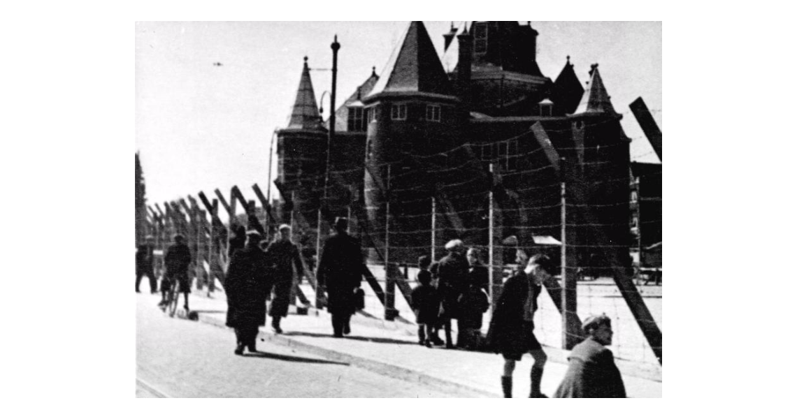 Nieuwmarkt in de oorlog